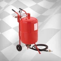 Kültéri, tartályos homokfúvó gépek