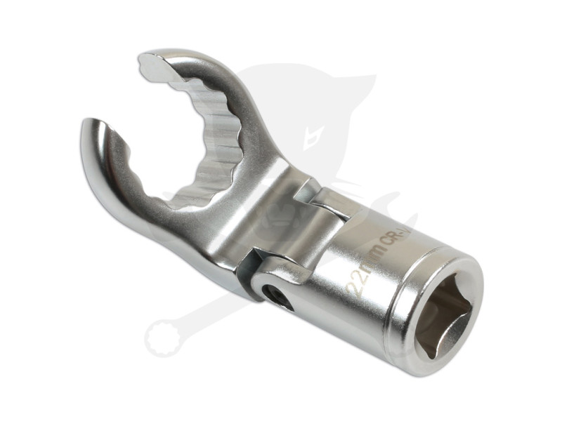 Villáskulcs adapter csuklós 22 mm-es CrowFoot nyitott 12 szögű 1/2"