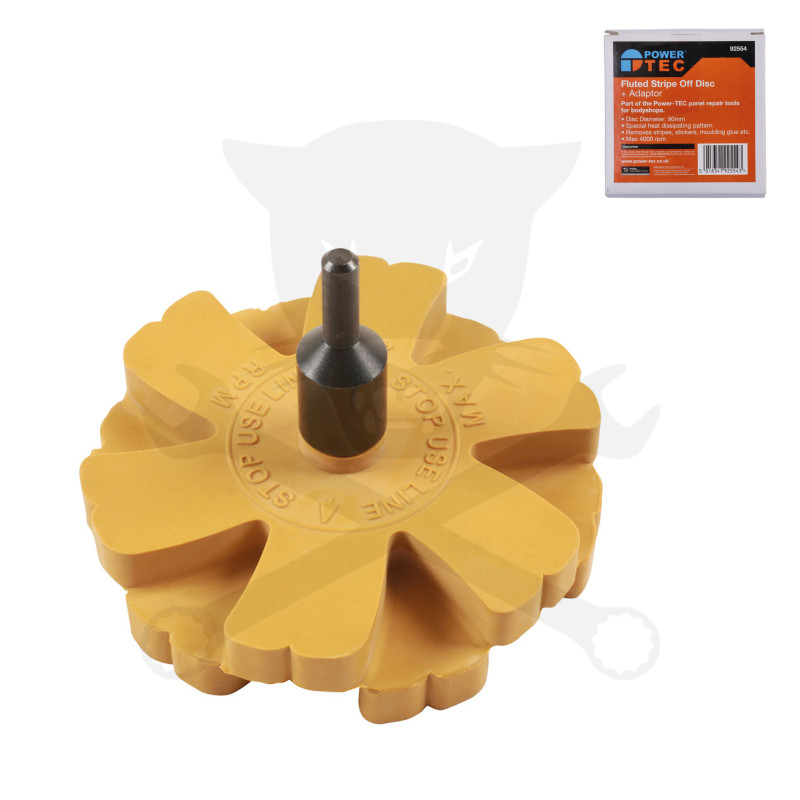 Fólia radír - vanília korong 4000 RPM menetes+adapt. Hőleadó mintázat