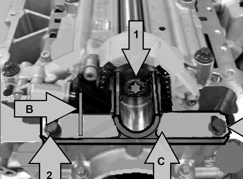 Vezérlésrögzítő készlet BMW N20 Balanszteng és Olajpumpa beáll készlet-AT18-