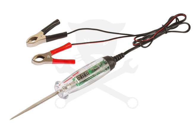 Feszültség teszter digitális - Nixie kijelzővel 12/24/48 V