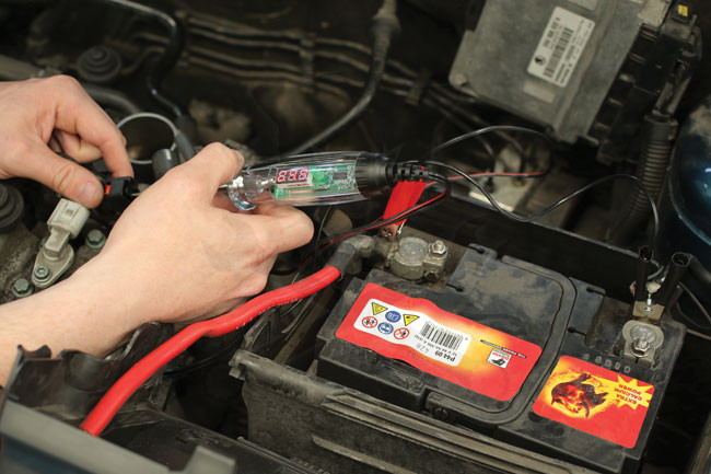 Feszültség teszter digitális - Nixie kijelzővel 12/24/48 V