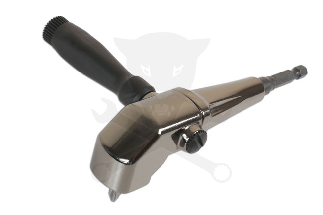 Bit tartó adapter 90 fokos flexibilis, mágneses, rövid - akkus géphez