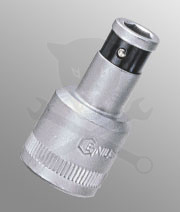 Bit tartó adapter 1/2"- 1/4"-os bithez Genius