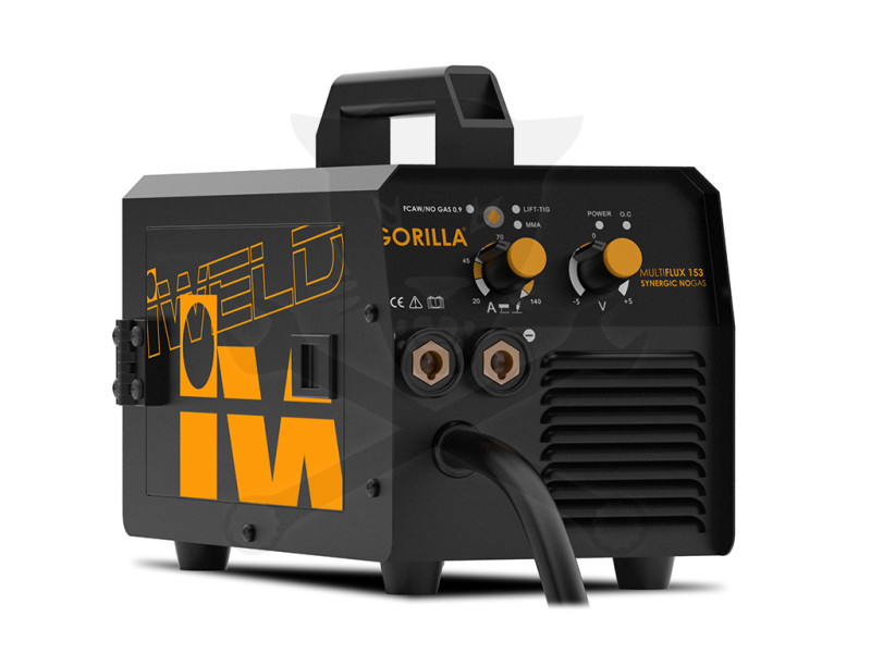 Hegesztő inverter -IGBT- Iweld Gorilla Multiflux 153 NOGAS