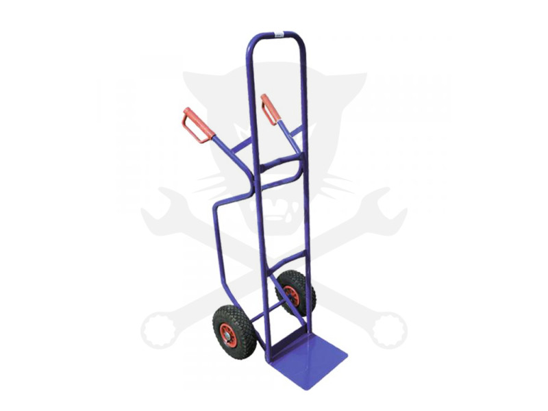 Molnárkocsi 250 kg terhelhetőséggel - felfújható gumikerekes