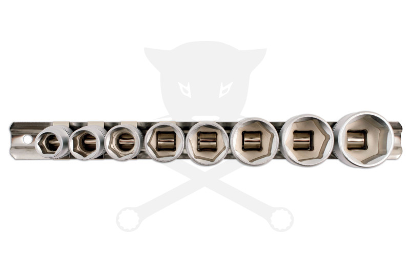 Dugókulcs - crowafej készlet 3/8" 6 lapú COLOS AF 8 db-os 3/8"- 13/16"