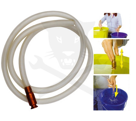 Cső pumpa - áttöltő cső víz, gázolaj, ablakmosó, fagyálló folyadékokhoz