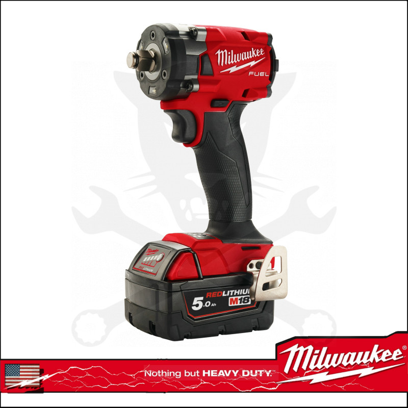 Ütvecsavarozó, akkus 18V 339 Nm 1/2" gyűrűs 2db 5.0 Ah - (M18 FIW2F12-502X)