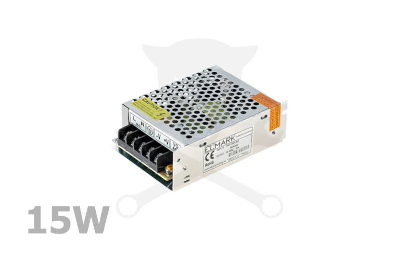 Tápegység LED szalaghoz 12V - 015W - ELMARK