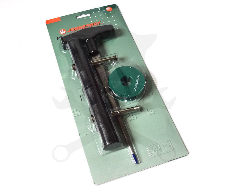 Szélvédőkivágó szerszám készlet T fogós Jonnesway