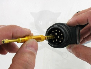 Utánfutó - Trailer csatlakozó profi tisztító készlet 3 db-os