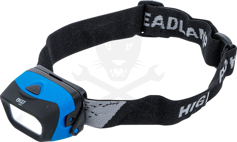 Szerelőlámpa - Fejlámpa LED 01 COB ledes, elemes, dönthető