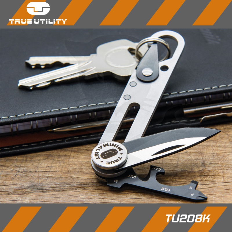 Multifunkciós szerszám, MINIMALIST 7in1 - Fekete - True