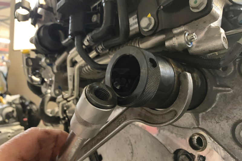 Diesel üzemanyag pumpa lánckerék tartó készlet Opel/Vauxhall 1.6 CDTI