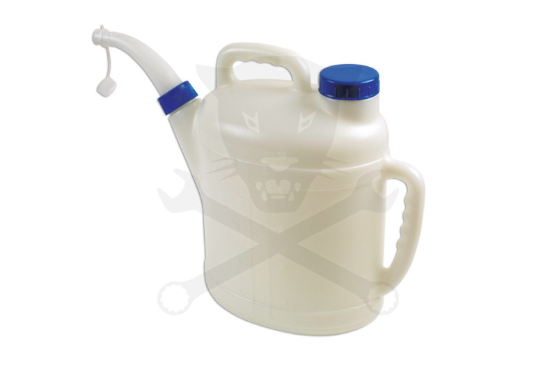 Olajbetöltő kanna 10 literes - skálázott - profi