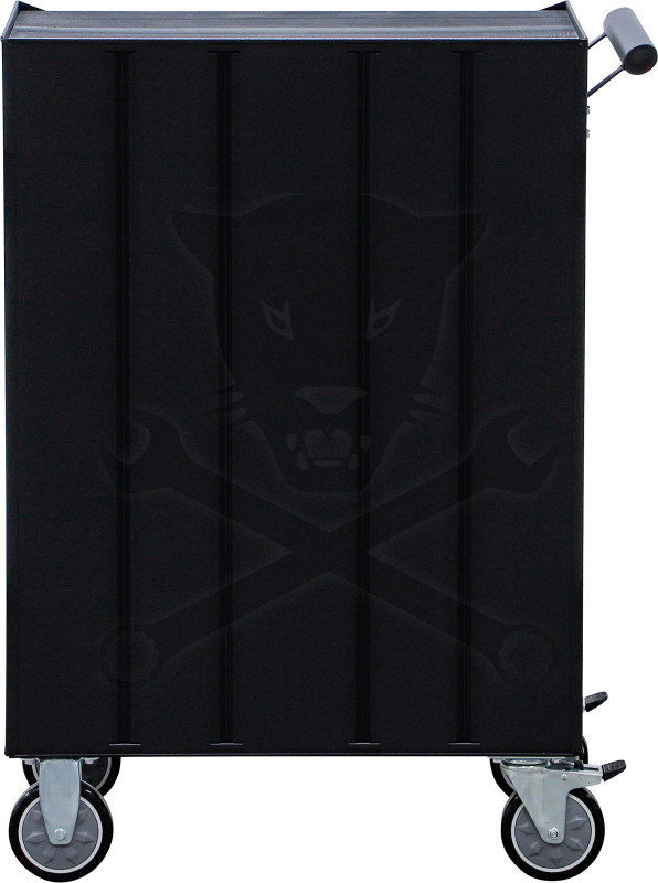 Szerszámos kocsi gyári-felszerelt 263 db-os 7 fiókos szürke szekr.9-4062