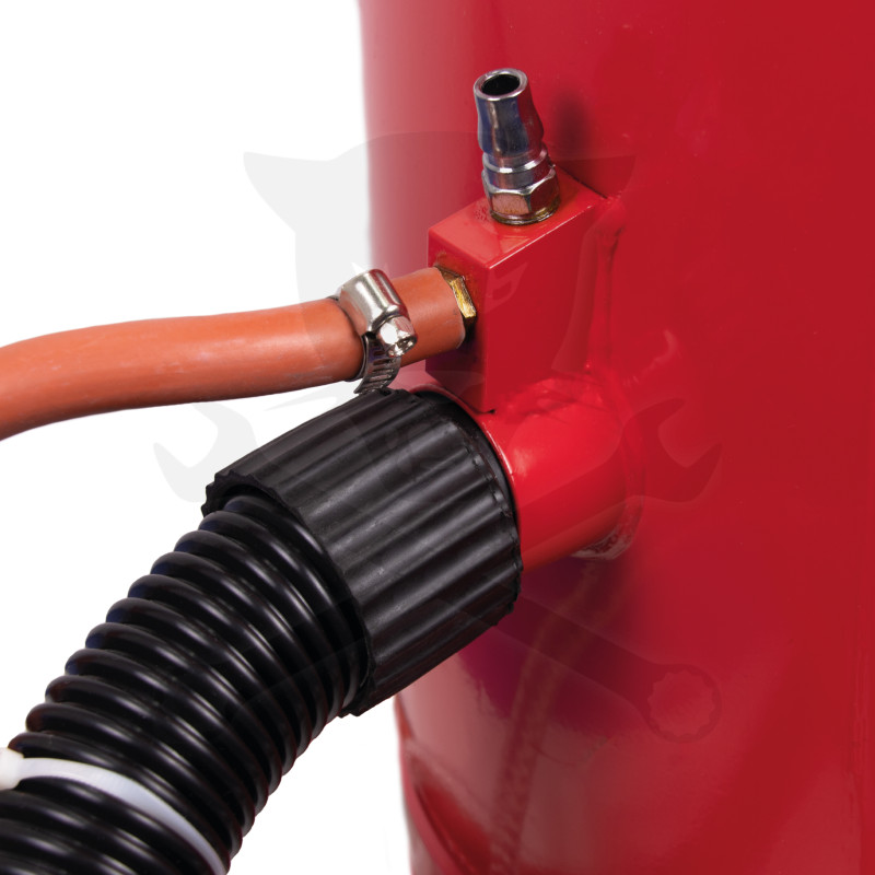 Homokfúvó (28 gallon) 106 literes + beépített elszívó