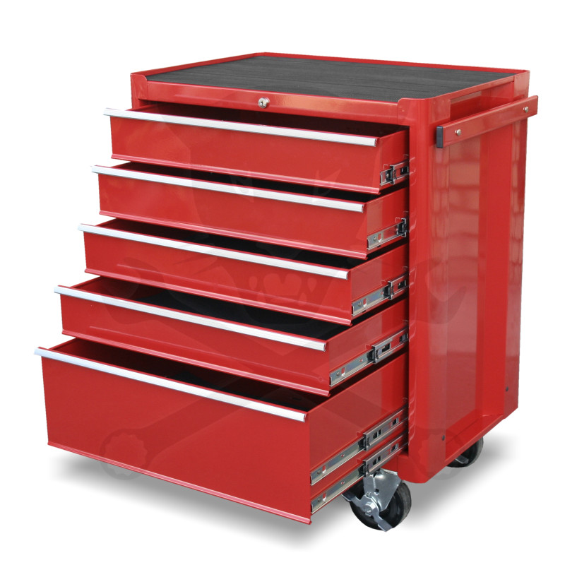 Szerszámos kocsi 5 fiókos - tálcához alkalmas -