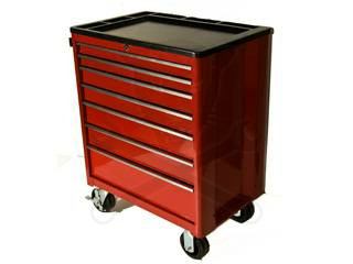 Szerszámos kocsi 7 fiókos + műanyag tető - tálcáshoz alkalmas