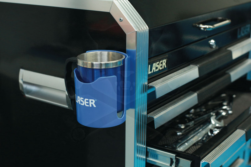 Mágneses pohártartó- és spraytartó - 90 x 120 mm univerzális - Laser