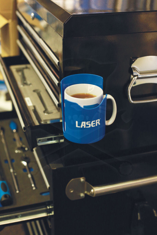 Mágneses pohártartó- és spraytartó - 90 x 120 mm univerzális - Laser