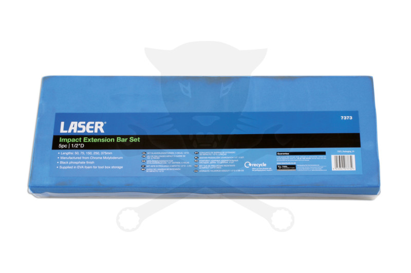 Toldószár készlet, gépi 1/2" 5 db-os 50-75-150-250-375 mm - Tálcás