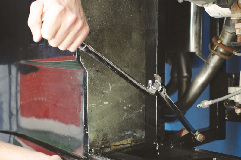 Csillag-villáskulcs HOSSZABBÍTÓ-SZÁR - Univerzális - 400 mm - Laser