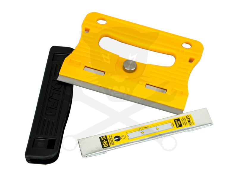 Kaparó OLFA üvegfelületre 130x95 mm + 3 db penge (GSR-1/3B)