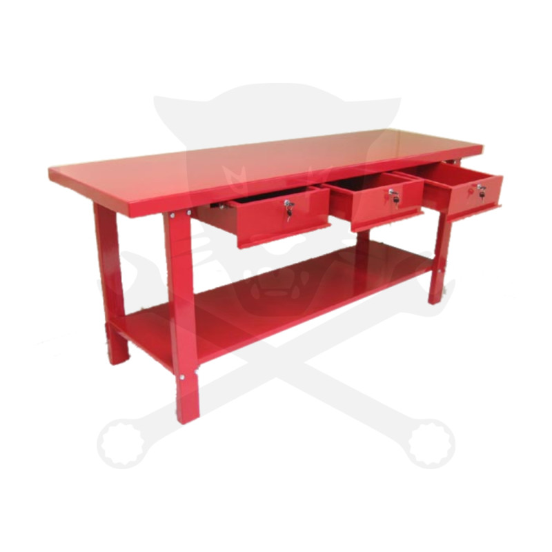 Satupad 2000 mm háromfiókos