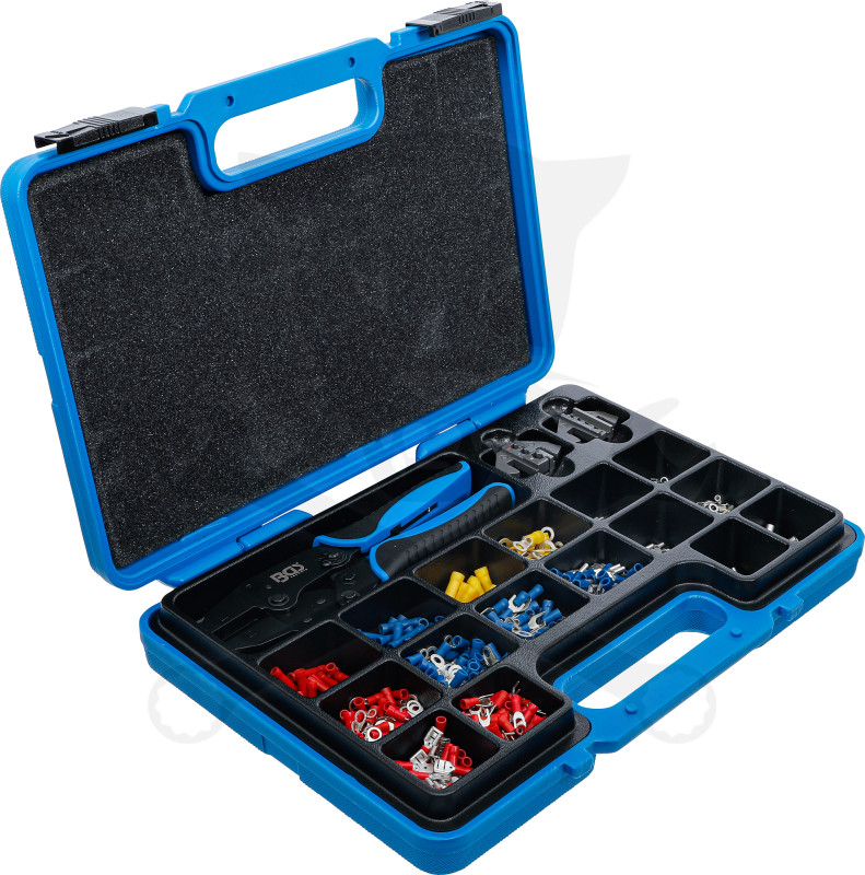 Fogó, saruzó - racsnis - szig.saru+érvéghüvely DIN 1.5-10 mm 1000 db-os