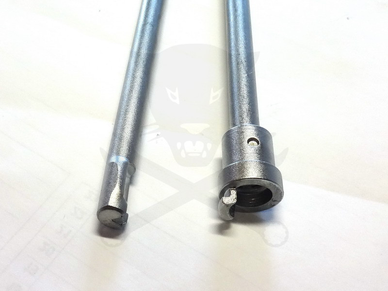 Fékrugó szerelő fogó - rugó beakasztó 13" - Genius