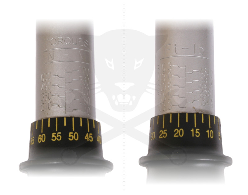 Nyomatékkulcs 140-700 Nm 3/4" - kalibrálva - Genius