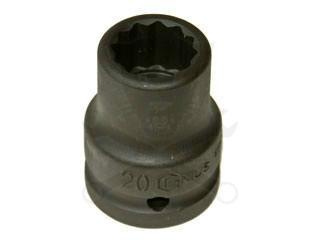 Légkulcsfej 3/4" 12 l.n. 35-ös Genius