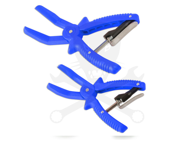 Tömlőszorító fogó készletben 45°-os - 2 db-os profi - Laser