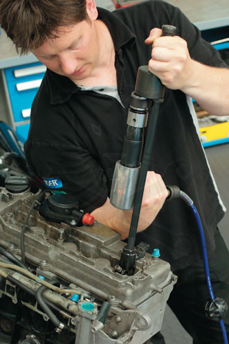 Porlasztó kihúzó légkalapácsos kihúzó konzol - LASER