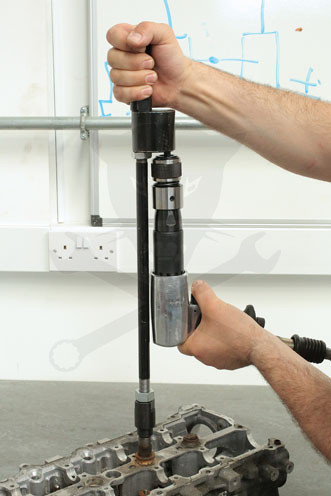 Porlasztó kihúzó légkalapácsos kihúzó konzol - LASER