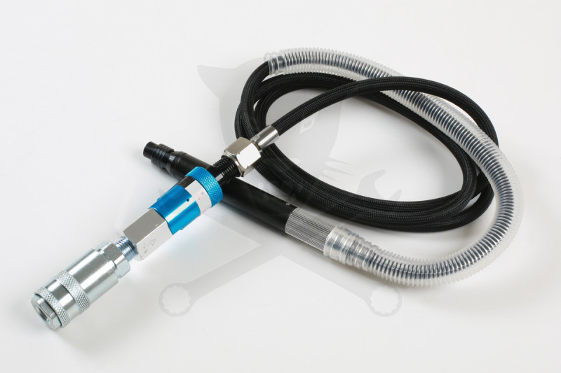 Levegőnyomás-szabályozó közvetlen a szerszám elé - állítható 1/4"