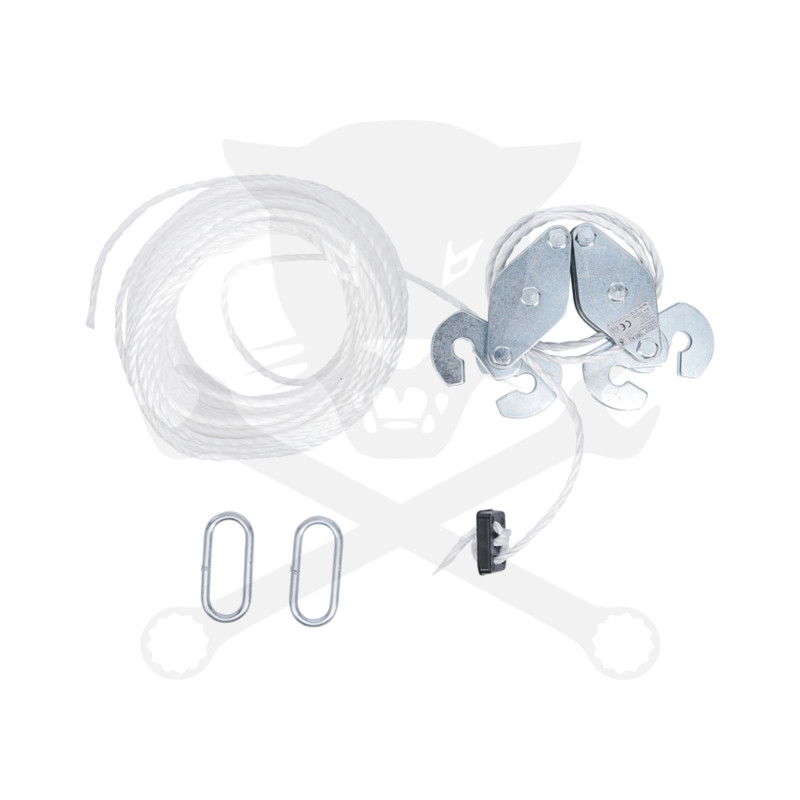 Csörlő kézi köteles 20x4 mm 180 kg BGS