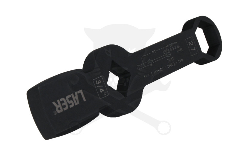 Féknyeregkulcs -TEHER- 27 mm üthető 6 lapú 3/4" Mecedes Actros