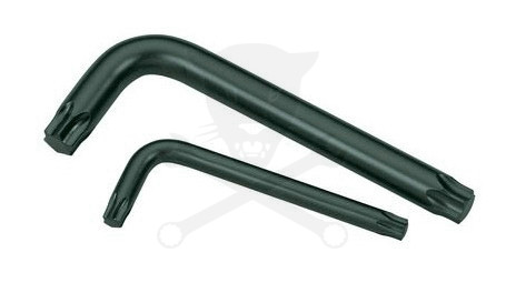 Torx kulcs "L" alakú T-70 Genius