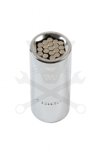 Dugókulcs - crowafej multi univerzális "túlélő fej" 1/4" 6-14 mm