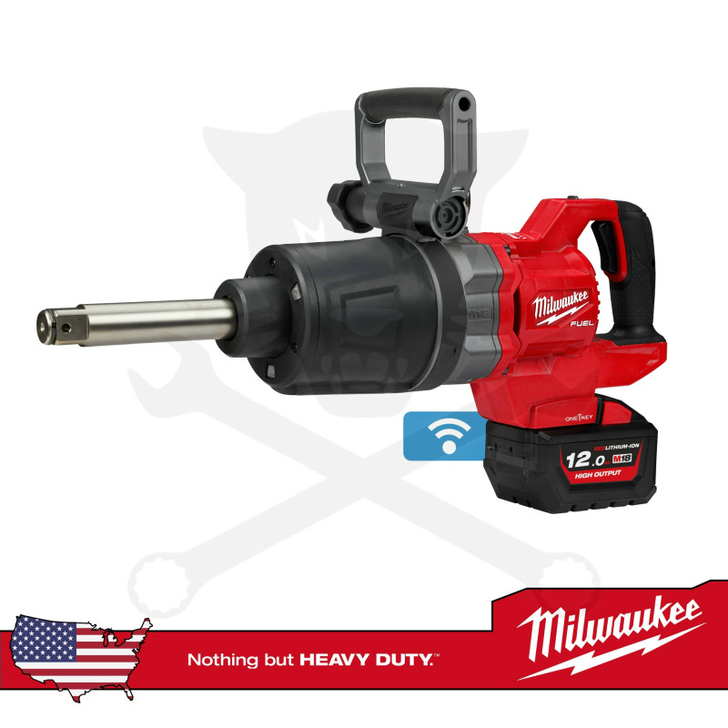 Ütvecsavarozó, akkus 18V 2711 Nm 1" hosszú 1db 12Ah akku (M18ONEFHIWF1D-121C)