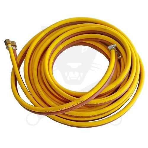 Homokfúvó géphez CLEMCO vezérlő ikertömlő 20 méteres szerelt - Clemco