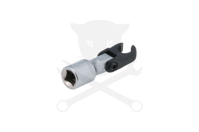 Villáskulcs adapter csuklós 10 mm-es Crowfoot nyitott 12 lapú 3/8"
