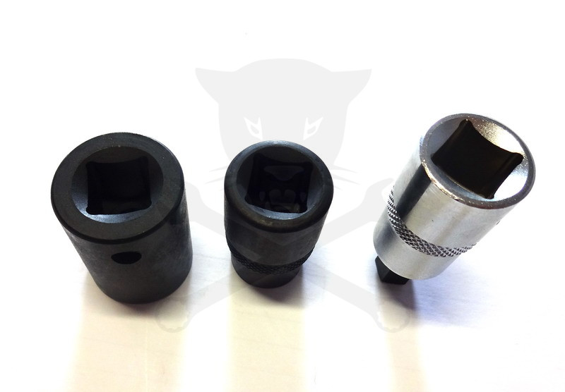 Fékjavító dugókulcs készlet 5 lapú - ötszögű 1/2" 3 db-os Ellient