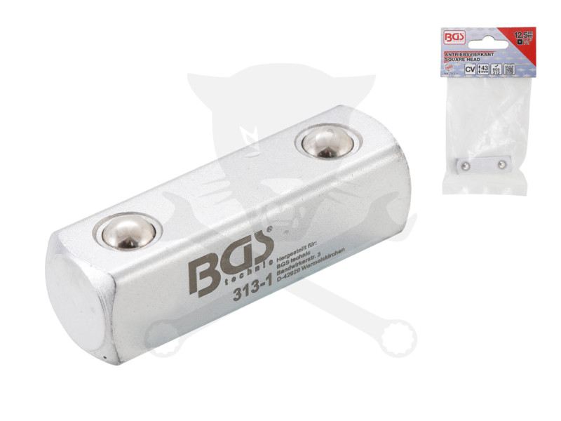 Racsnis hajtókarhoz négyszög, áttolós, kocka-nudli 1/2" 43 mm