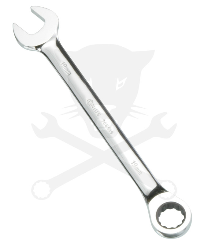 Csillag-villás racsnis 17-es Genius