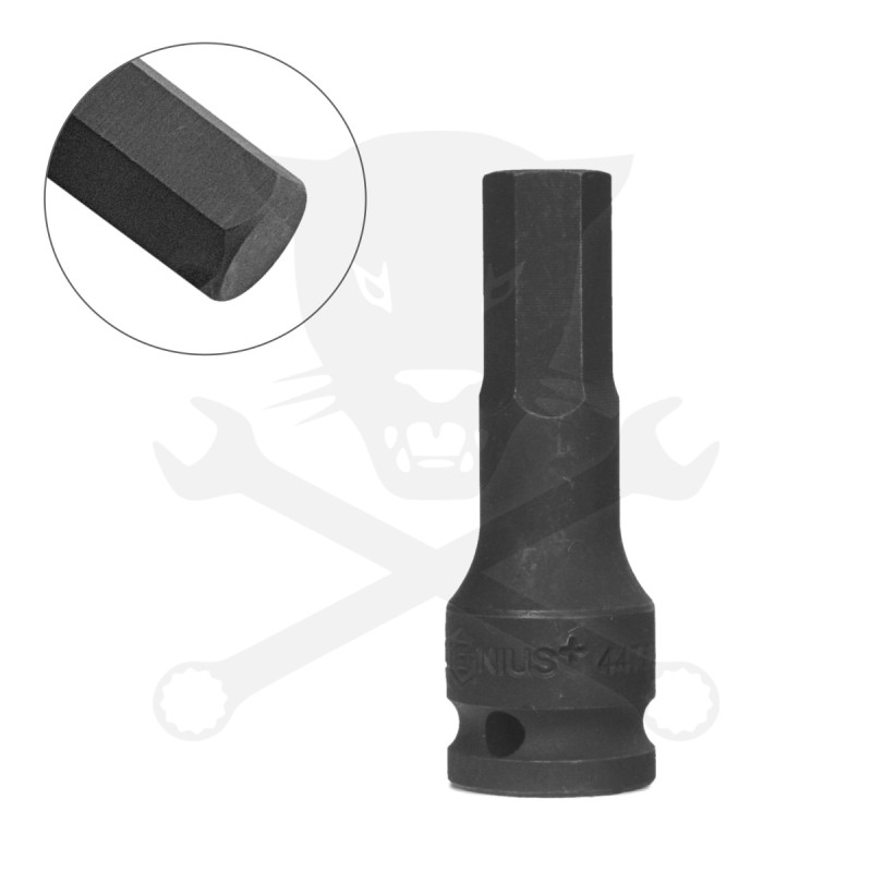 Légkulcs imbuszfej 1/2" 14-es Genius