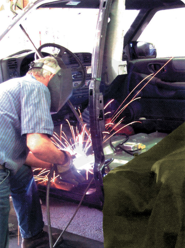 Hegesztő takaró 3000 x 2000 x 1.08 mm 1000 °C 100% üvegszál